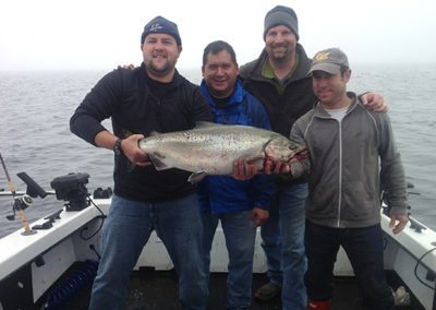 Big King Salmon - fishing with Gofish Ketchikan Fishing Charters